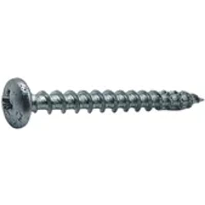 Sencys Universele Schroef Gegalvaniseerd Ronde Kop Pozi - 5x50mm - 10 Stuks