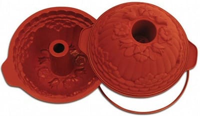 SILIKOMART SFT311 TERRACOTTA BLOEMEN TULBANDVORM Ø220mm