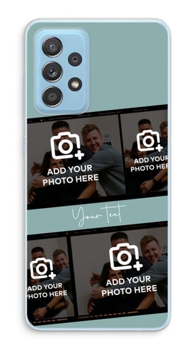 Gepersonaliseerd - Case Company® - Hoesje geschikt voor Samsung Galaxy A73 hoesje - Filmrol N°2 - Soft Cover Telefoonhoesje - Bescherming aan alle Kanten en Schermrand