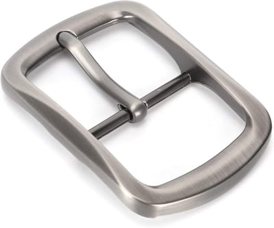 Vintage Messing Ceintuursluiting, 5.3 x 7.5 cm, Verstelbare Ceintuursluiting voor Tassen en Leren Accessoires