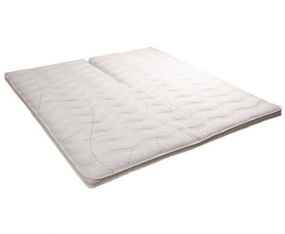 Split Topdekmatras NASA 7 - 140x200 - 7 cm dik - Anti-Allergie - Afritsbare en wasbare hoes