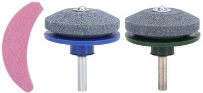 Dailygoods- Messenslijper Hoogwaardige Slijpsteen - 3 Stuks - Universeel Voor Grasmaaiers - Duurzaam Amarilmateriaal - Eenvoudige Installatie - Efficiënt Slijpen