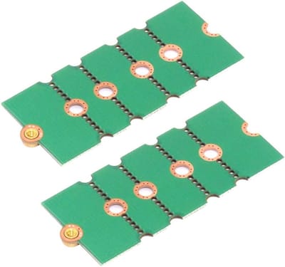 2-Pack Adapterkaart voor M.2 SSD Formaatconversie (2230 naar 2280)