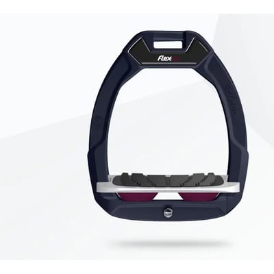 Veiligheidszittingen voor ruitershelling Grip Blauw/Grijs/Paars Flex-On Safe-On