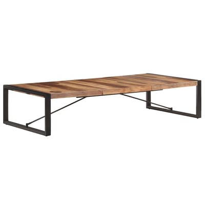 vidaXL - Salontafel - 180x90x40 - cm - massief - hout