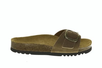 Taupe Slipper Instapper Scholl Kathleen maat 37