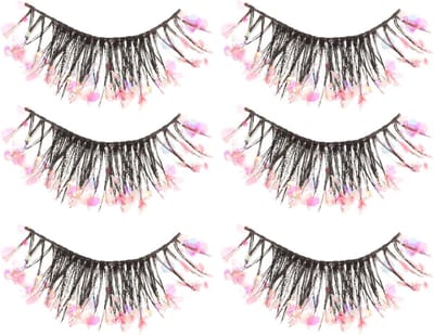 Allecta - Pluizige nepwimpers voor vrouwen, podiumuitvoeringen, natuurlijke look