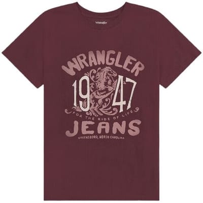 Lee Wrangler grafische T-shirt Dahlia, M XS