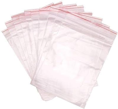 Allecto cellofaan zakken - Zipper bags voor kleine items - 500 stuks