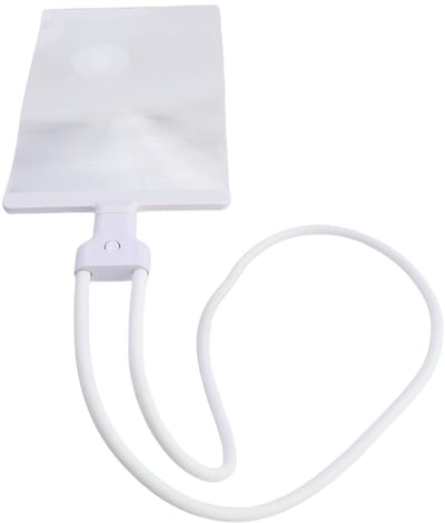 Dailygoods- Vergrootglas 4x Vergroting - Hangend Nek Vergrootglas - Flexibel Ontwerp - Handheld Tool - Voor Lezen en Naaien - Stabiele Houder - Handsfree Vergrootglas