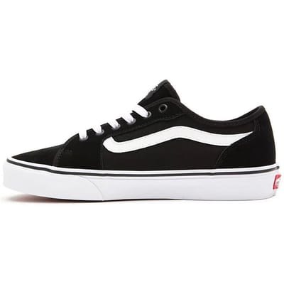 VANS MN Filmore Decon SUEDE/CANVAS Heren Sneakers - BLACK/WHITE