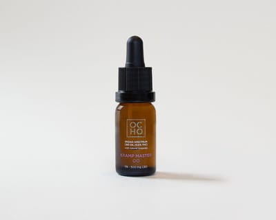 OCHO Amsterdam Kramp CBD OLIE (5%) - Verlicht pijnlijke PMS-symptomen - Broad Spectrum - Rijk aan cannabinoiden