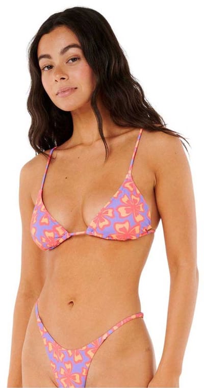 Rip Curl Neon Isles Sliding Triangle Bikinitop Paars L Vrouw