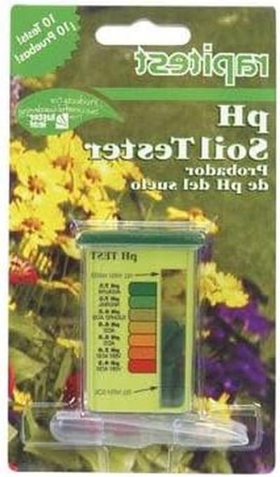 Bodem pH Tester - pH meter bodem - Plantenverzorging - Met Kleurcomparator - 1524 x 1118 cm - Wit