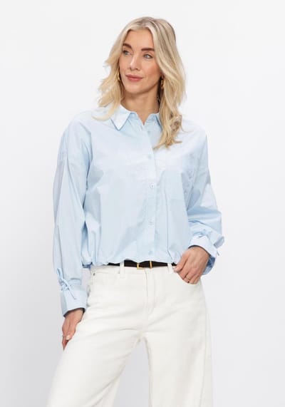 AAIKO Mikkie Co 538 Dames - Jurken - Lichtblauw - Maat XL
