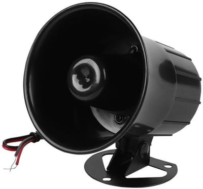 Dailygoody - Wired Alarm Siren Horn Speaker 110dB - Buitenbeveiliging