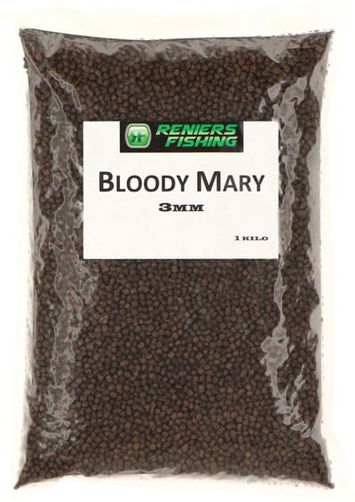 Reniers Fishing Bloody Mary Pellets 1kilo - Maat : 7mm