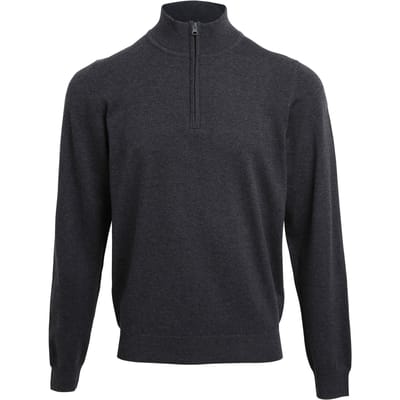 Premier Herenrits sweatshirt met halsopening (Houtskool)