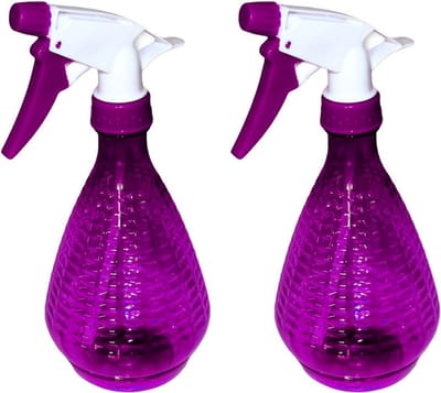 Concorde Plantenspuit/waterverstuiver- 2x - paars - 500 ml