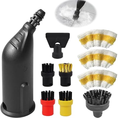 10-delige accessoires voor stoomreinigers, geschikt voor verschillende modellen en toepassingen