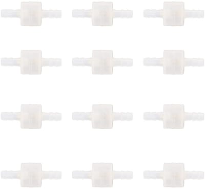 Allecto - Veer terugslagklep - geurloze - goede ozonbestendigheid - 6mm - corrosiebestendig - accessoires voor medische apparatuur - transparant