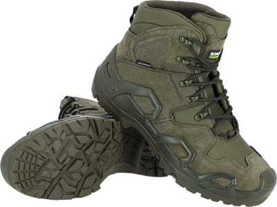 SAFETY SHOES DEFENDER HIGH OB schoen olijf maat 43 STALCO