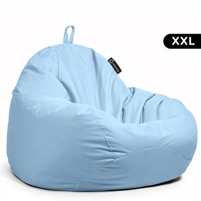Casacomfy Pear XXL - Complete Grote Zitzak Volwassenen - Binnen & Buiten - Waterafstotend - Lichtblauwe