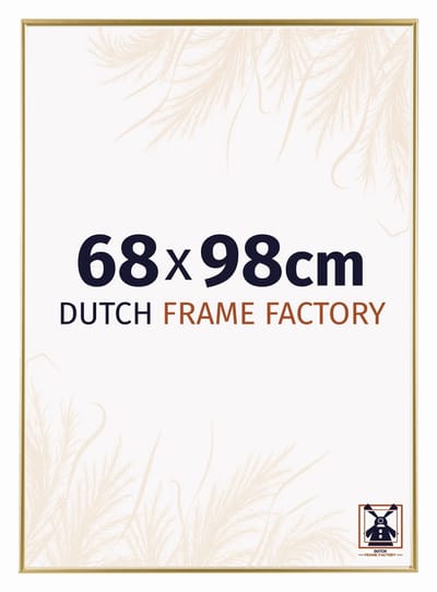 Fotolijst 68x98 cm - Kunststof - Goud - Easy
