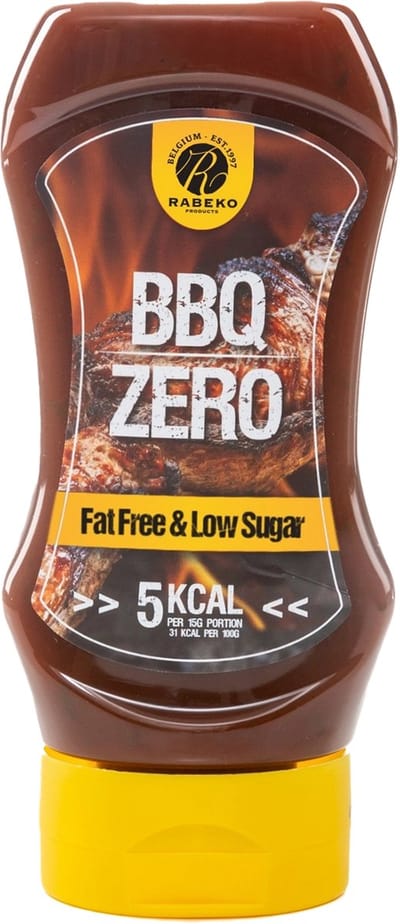 Rabeko Zero Sauce - Curry Ketchup, 1 x 350ml - gezond en caloriearm voor salades, frietjes, burgers en meer - zonder suiker, weinig vet en koolhydraten, glutenvrij en lactosevrij