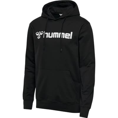 Hummel Heren Hoodie Normale Pasvorm Sweatstof Capuchon Zakje Logo