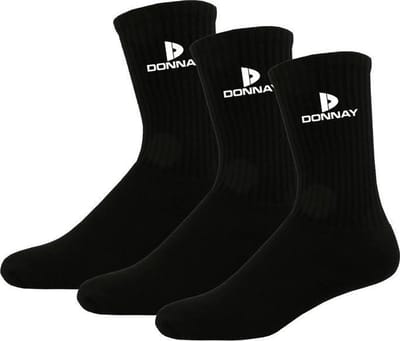 3-Pack Donnay - Sportsokken - Heren - Black (020) - maat 35-38