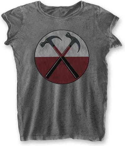 Pink Floyd - The Wall Hammers Dames T-shirt - 2XL - Grijs