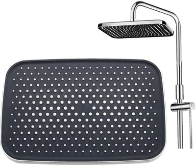 Dailygoods- Regendouche Hoge Druk - Vierkante Douchekop - Luxe Douche-ervaring - Roestvrij Stalen - Zelfreinigende Douchesproeiers - Universele Beugel