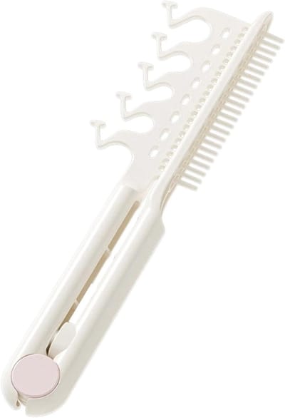 Haarscheidingskam - Styling tool - Volume creëren - Natuurlijke haarverbetering - 23 x 13 cm - Zwart