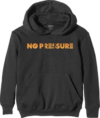 Logic - No Pressure Gradient Hoodie/trui - S - Zwart