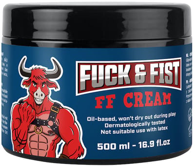Fuck&Fist Cream - Romig Fisting Glijmiddel op Oliebasis - 500 ml