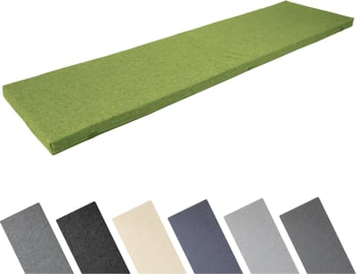 Garronda Bankkussen 150x40 cm – 4 cm dik – Waterafstotend & UV-bestendig – Groen GD-AM-Dino