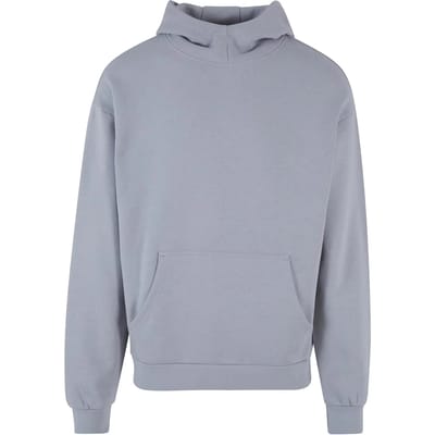 Urban Classics - High Neck Hoodie/trui - S - Grijs