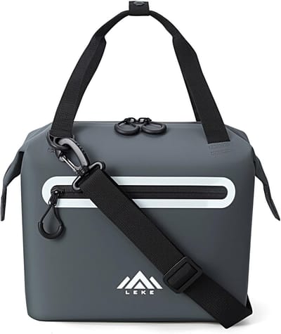 SnelShoppen - Lekesky Koeltas - Koelbox voor Camping, Picknick, Feest - Lichtgewicht, Duurzaam, Waterdicht - 30L, Blauw
