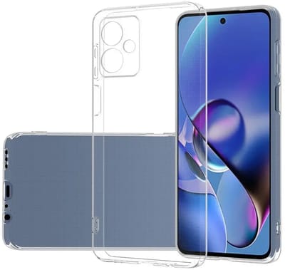 Pearlycase Hoesje Silicone Geschikt voor Motorola Moto G64 - Siliconen - Moto G64 Siliconen Hoesje Transparant Case