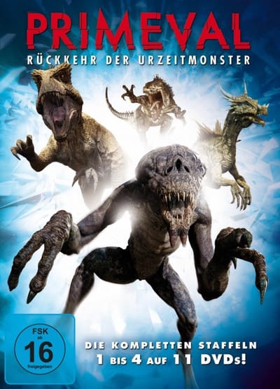 WVG Primeval - Rückkehr der Urzeitmonster: - Boxset Staffel 1-4 DVD Duits, Engels