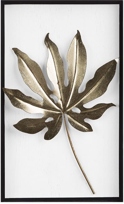 CURIUM - Wanddecoratie - Wit - Metaal