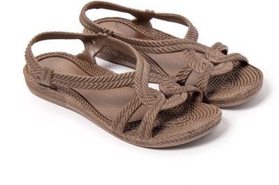 Brasileras Slippers dames Kinderen Slip-Bruin- 38