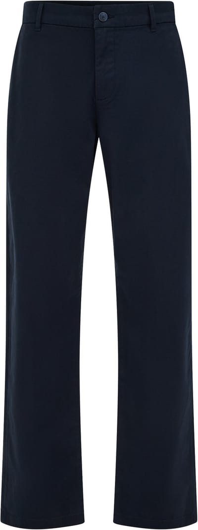 WE Fashion Heren regular fit broek met elastieke broekband