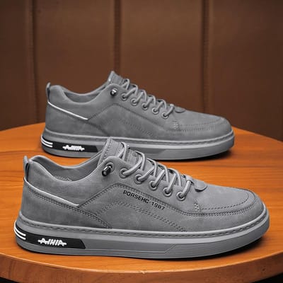 Arbeidsbescherming Herenschoenen voor Werk op Bouwplaatsen in de Zomer Antislip en Slijtvaste Werkschoenen voor Heren Trendy en Veelzijdig 44 gray