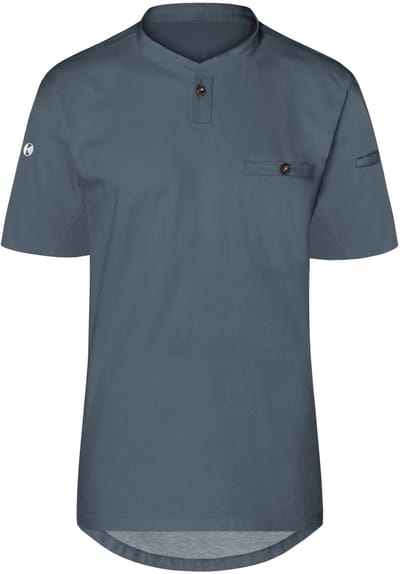 Karlowsky Men´s Short-Sleeved Work Shirt Performance KY152 - Anthracite (ca. Pantone 7540C) - S