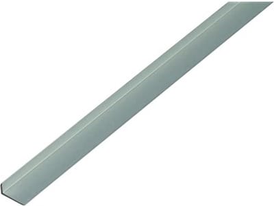 Aluminium Randprofiel voor Traptreden en Tegelranden | Zilver Geanodiseerd