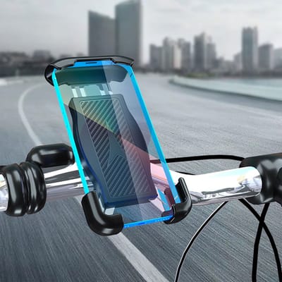 Telefoonhouder Fiets - 360 graden Draaibaar - Telefoon Houder Motor & Scooter - Universeel