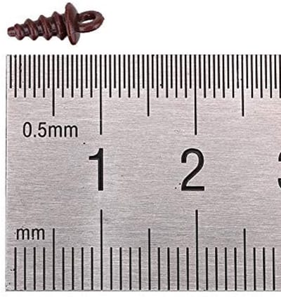 Haakje Duurzaam Plastic - Haakset 100 Stuks - Zwarte/Witte/Groene Stoppers - Zwarte/MeerKleurige Schroeven - Eenvoudig Te Gebruiken - Stevig Materiaal - Aasschroeven
