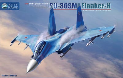 Kitty Hawk KH80171 Su-30SM Flanker-H Schaal 1:48